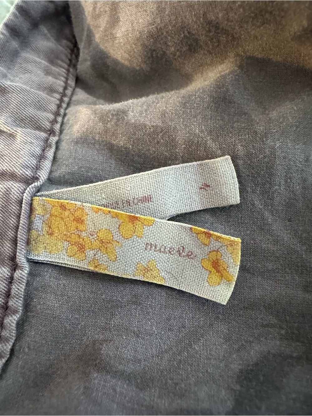 Maeve Plum Button-Front Midi Dress - Picture 4 of 4